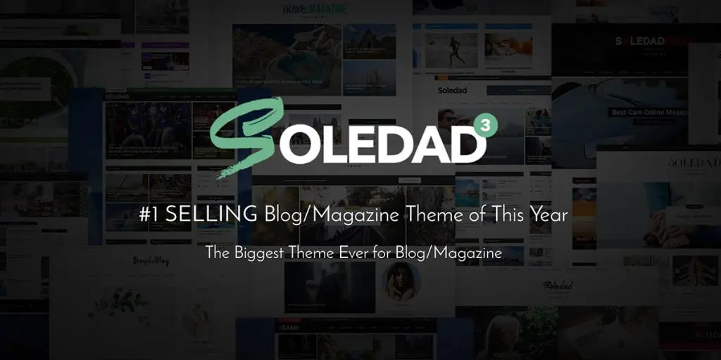 قالب وردپرس soledad