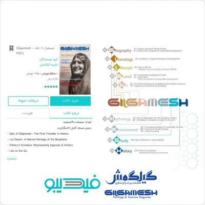 ‌
دوستان عزیز
نگران از دست دادن محتوای نخستین شماره از مجله انگلیسی گیلگمش نباشی