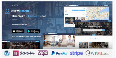 قالب وردپرس Citybook