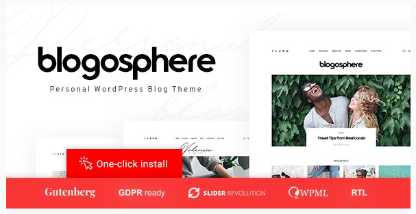 قالب وردپرس Blogosphere 1 قالب وردپرس Blogosphere 1