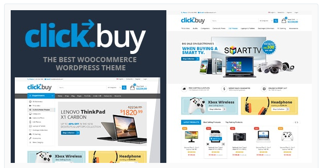 قالب وردپرس ‍Clickbuy 1