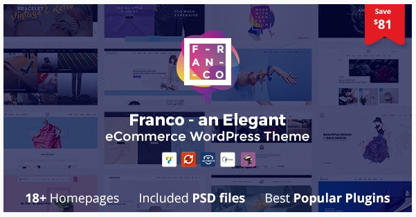 قالب وردپرس Franco 1