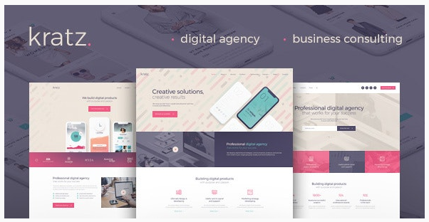 قالب وردپرس Kratz 1 قالب وردپرس Kratz 1