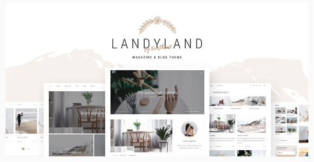 قالب وردپرس Landyland 1 قالب وردپرس Landyland 1