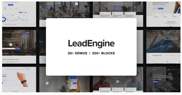 قالب وردپرس Leadengine 1 قالب وردپرس Leadengine 1