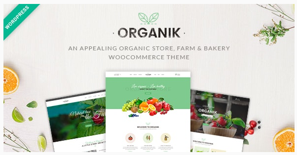 قالب وردپرس Organik 1 قالب وردپرس Organik 1