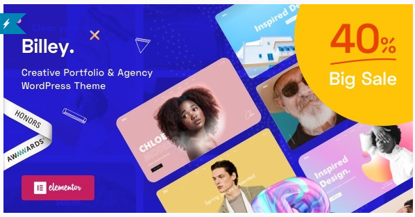 قالب وردپرس Billey 1 قالب وردپرس Billey 1