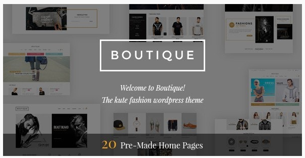 قالب وردپرس Boutique 1 قالب وردپرس Boutique 1