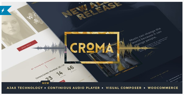 قالب وردپرس Croma 1