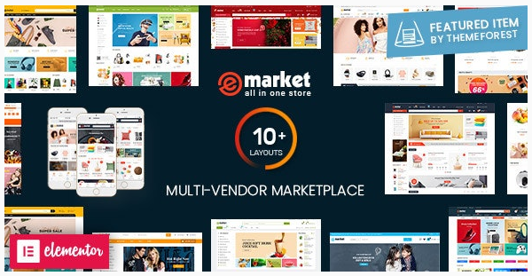 قالب وردپرس Emarket 1