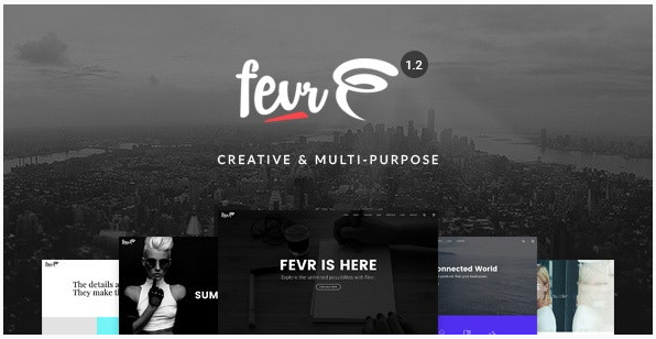 قالب وردپرس Fevr 1