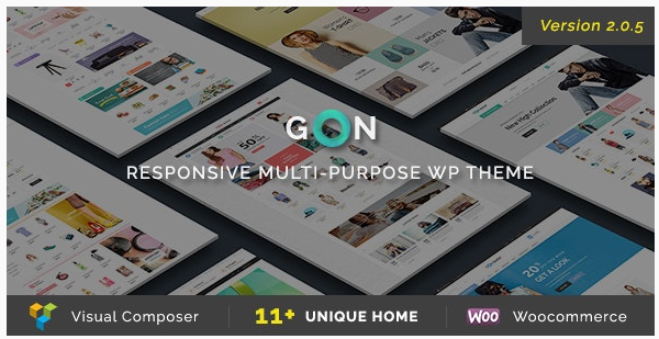 قالب وردپرس Gon 1