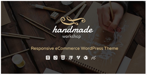 قالب وردپرس Handmade 1 قالب وردپرس Handmade 1