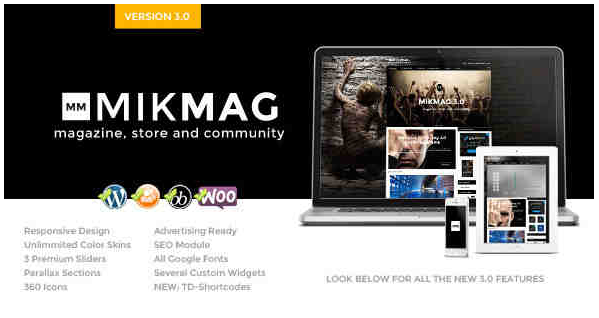 قالب وردپرس Mikmag 1 قالب وردپرس Mikmag 1