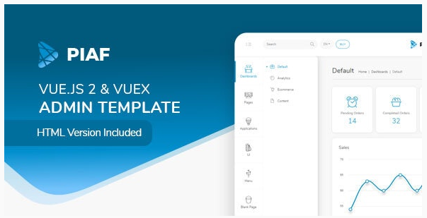 قالب وردپرس Piaf 1