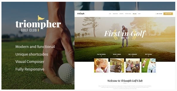 قالب وردپرس Triompher 1