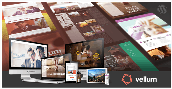 قالب وردپرس Vellum 1