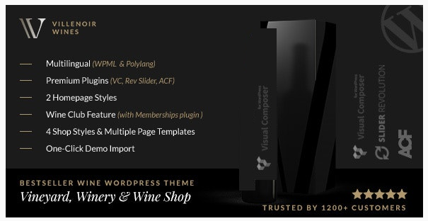 قالب وردپرس Villenoir 1 قالب وردپرس Villenoir 1