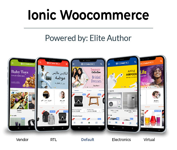 سورس اپليكيشن فروشگاهي Android (Lonic)