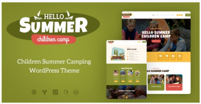 قالب وردپرس Hello Summer 2