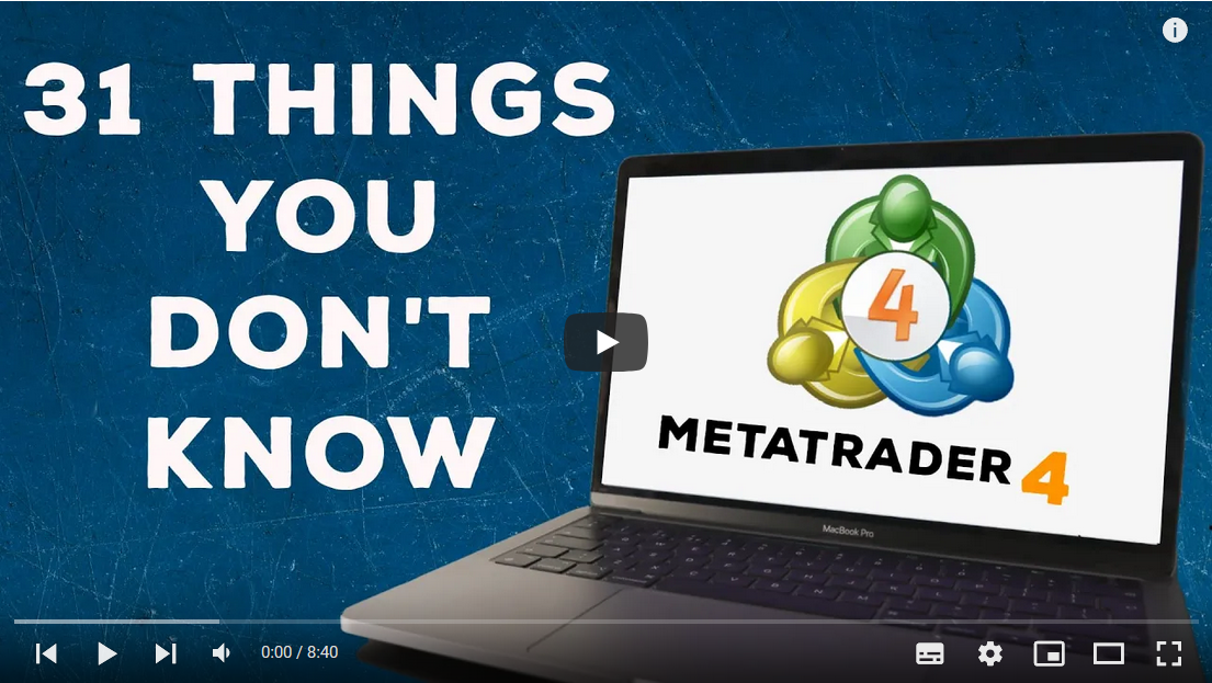 فیلم آموزش 4 MetaTrader