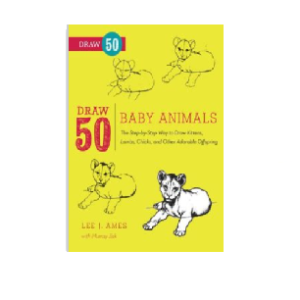 آموزش طراحی 50 نوع از نوزادان حیوانات