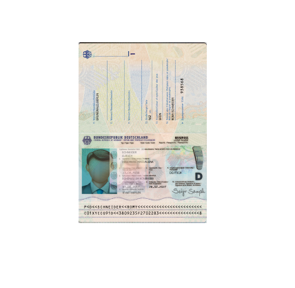 دانلود لایه باز پاسپورت آلمان نسخه 2 1