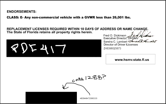 دانلود لایه باز گواهینامه رانندگی امریکا - فلوریدا نسخه 1 3 دانلود لایه باز گواهینامه رانندگی امریکا - فلوریدا نسخه 1
