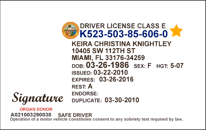 دانلود لایه باز گواهینامه رانندگی امریکا - فلوریدا نسخه 1 7 دانلود لایه باز گواهینامه رانندگی امریکا - فلوریدا نسخه 1