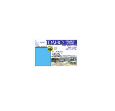 دانلود لایه باز گواهینامه رانندگی امریکا – آیداهو