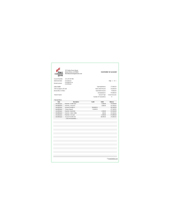 صورتحساب First Citizen Bank 1 صورتحساب First Citizen Bank 1