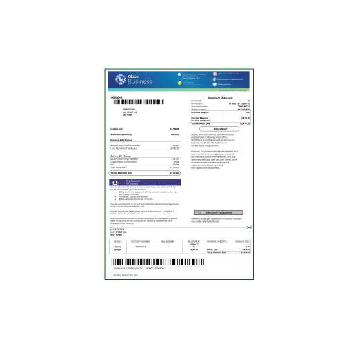 دانلود قبض انرژی فیلیپین جدید 1