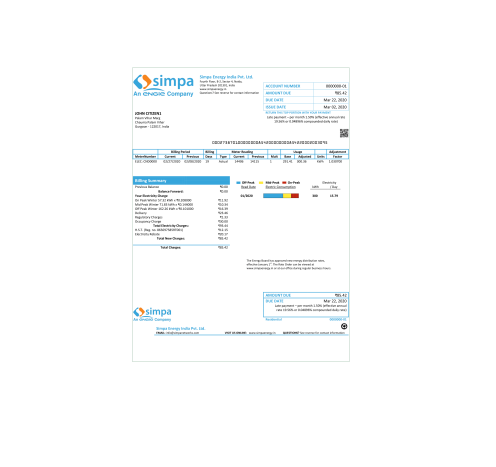 دانلود قبض انرژی هند 1