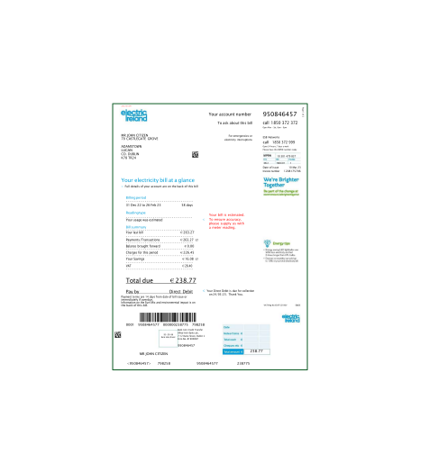 دانلود قبض برق ایرلند 1 دانلود قبض برق ایرلند 1