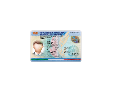 دانلود لایه باز آیدی کارت ایتالیا