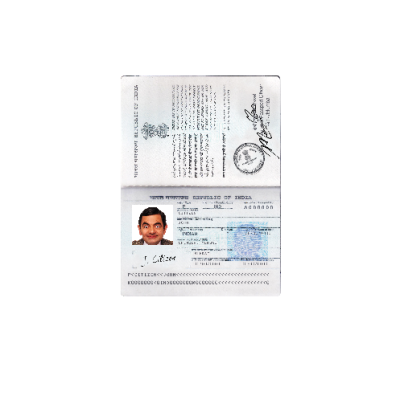 دانلود لایه باز پاسپورت هند نسخه 2