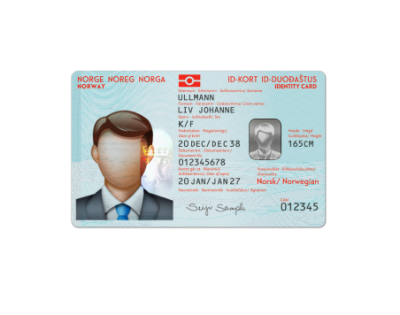 دانلود لایه باز آیدی کارت نروژ