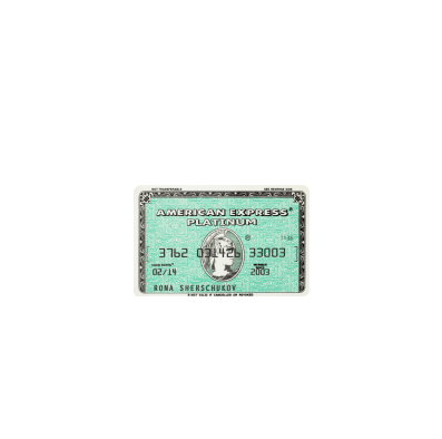 مستر کارت American Express Platinum