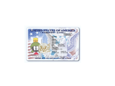 دانلود لایه باز پاسپورت کارت امریکا