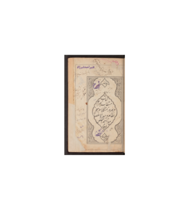 کتاب خطی بهرام و بهروز