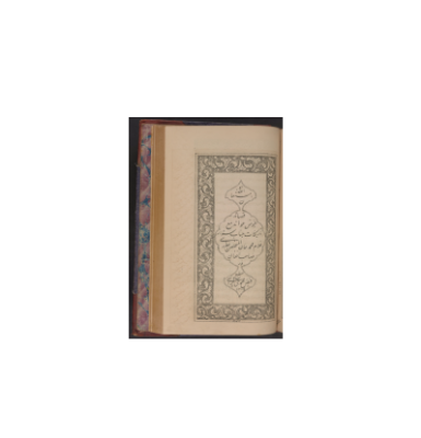 کتاب خطی دیوان قصائد