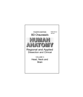 کتاب BD Human Anatomy Head Neck Brain Volume3