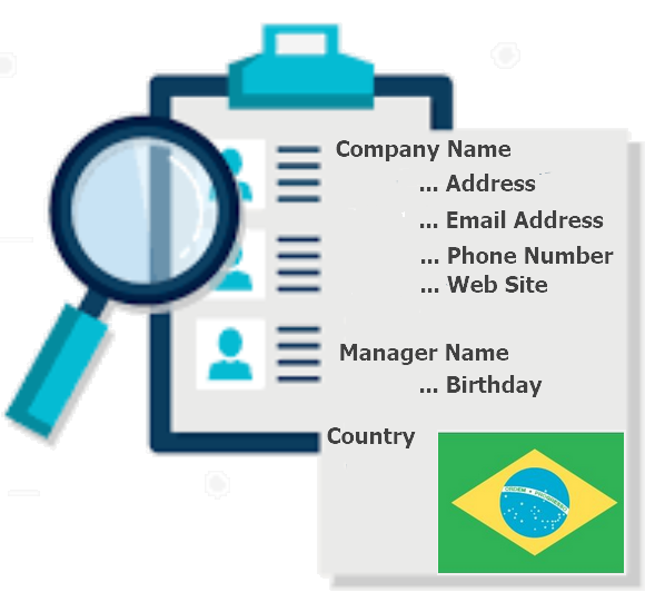 دانلود آدرس هویتی شرکتی کشور برزیل