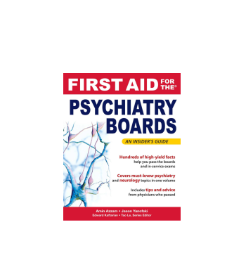 کتاب First Aid for the Psychiatry Boards
