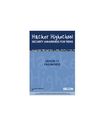 کتاب HHS.11 Hackers High School Passwords 1 کتاب HHS.11 Hackers High School Passwords 1