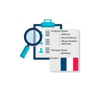 دانلود آدرس هویتی شرکتی کشور فرانسه