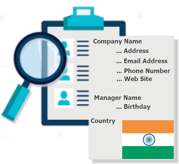 دانلود آدرس هویتی شرکتی کشور هند