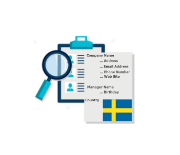 دانلود آدرس هویتی شرکتی کشور سوئد