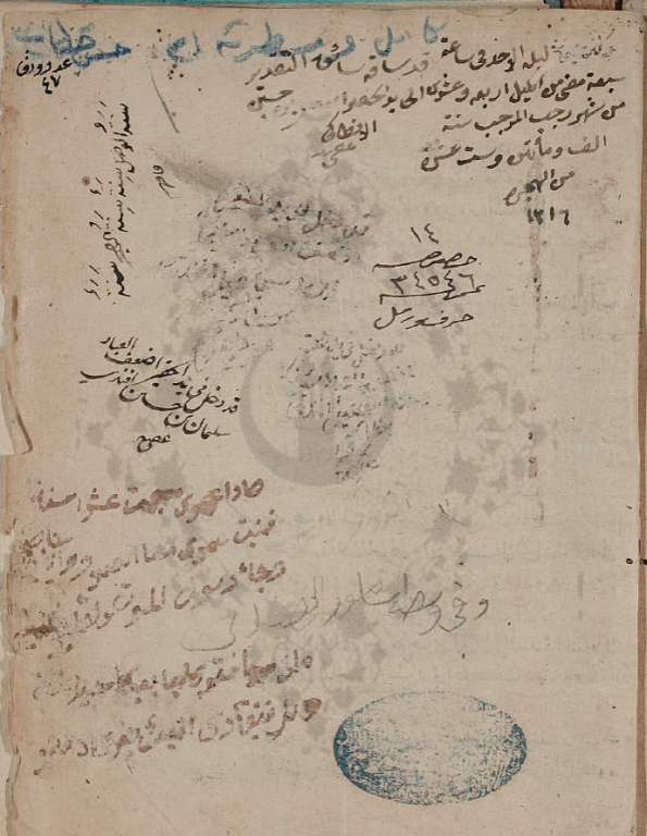 کتاب خطی فی اسرار الحروف