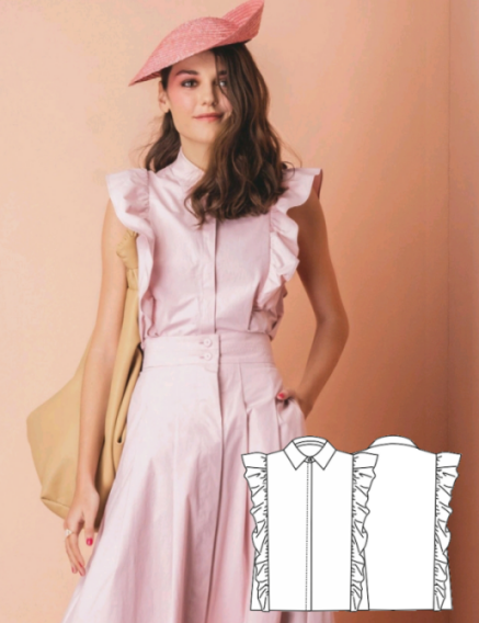 الگو خیاطی شماره 0059 1 الگو خیاطی شماره 0059 1